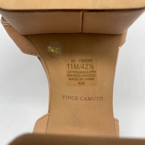 Vince Camuto Women's Freesie Platform Sandals Sandstorm Tan Size 11M - Picture 9 of 13